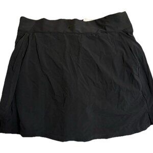 Nike Dri Fit Womens Tennis Skirt Black Athletic Fit Medium
